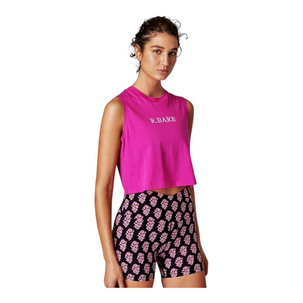 Running Bare Street Style Crop Workout Top